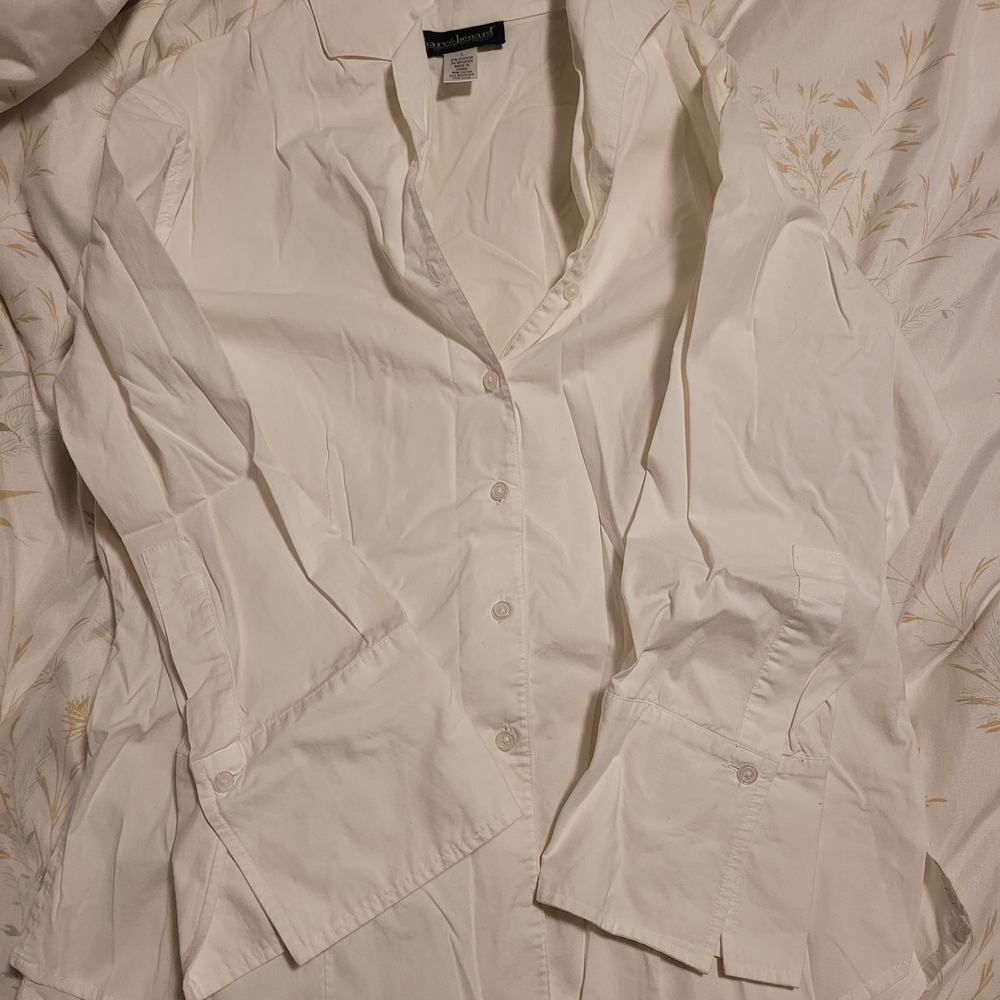 Harve Benard Classic White Shirt
